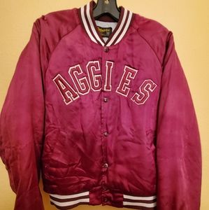 Vintage Swingster brand Aggies satin jacket small